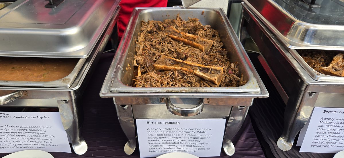 Chafer-served entrées