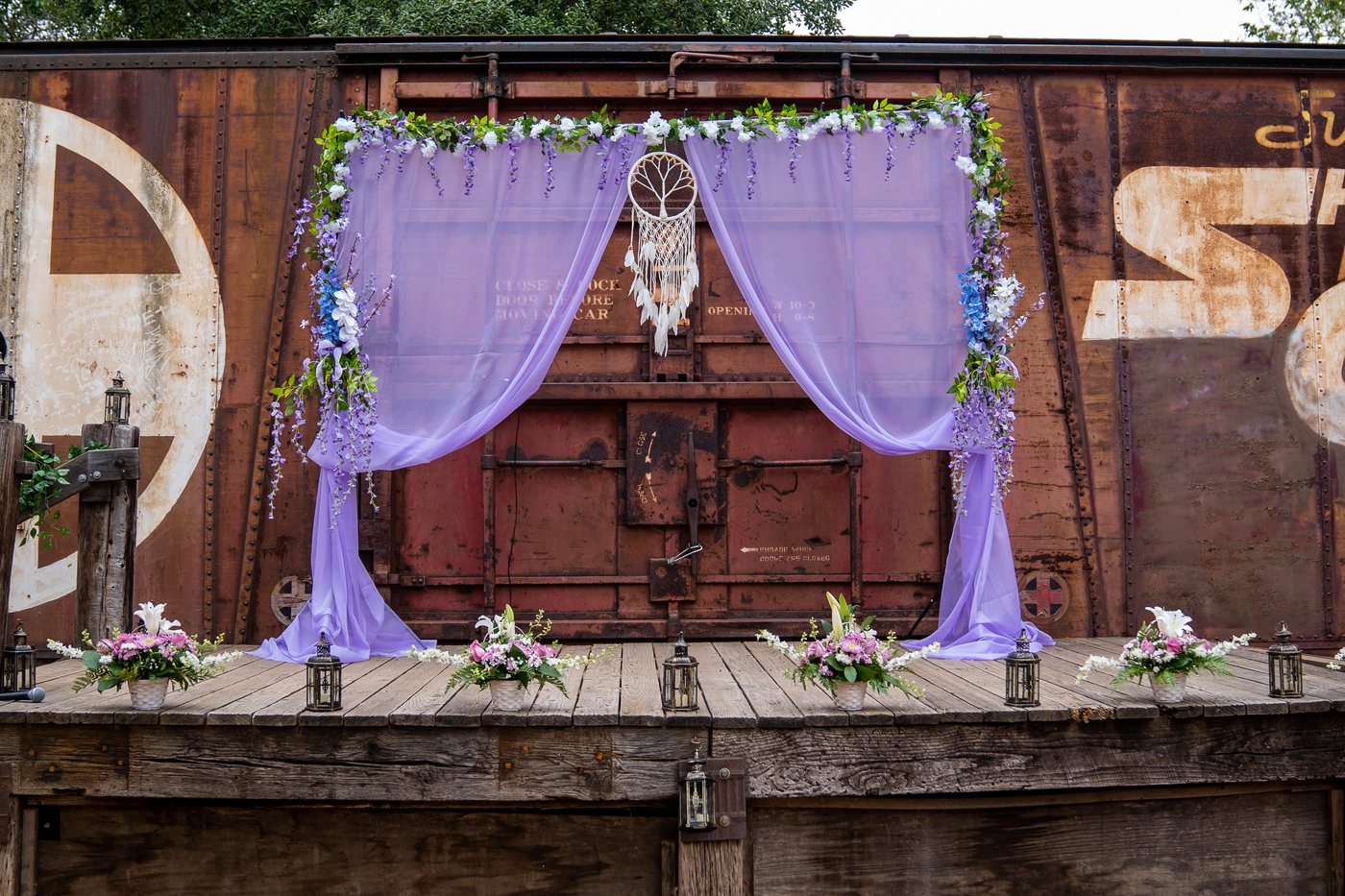 Ceremony setting