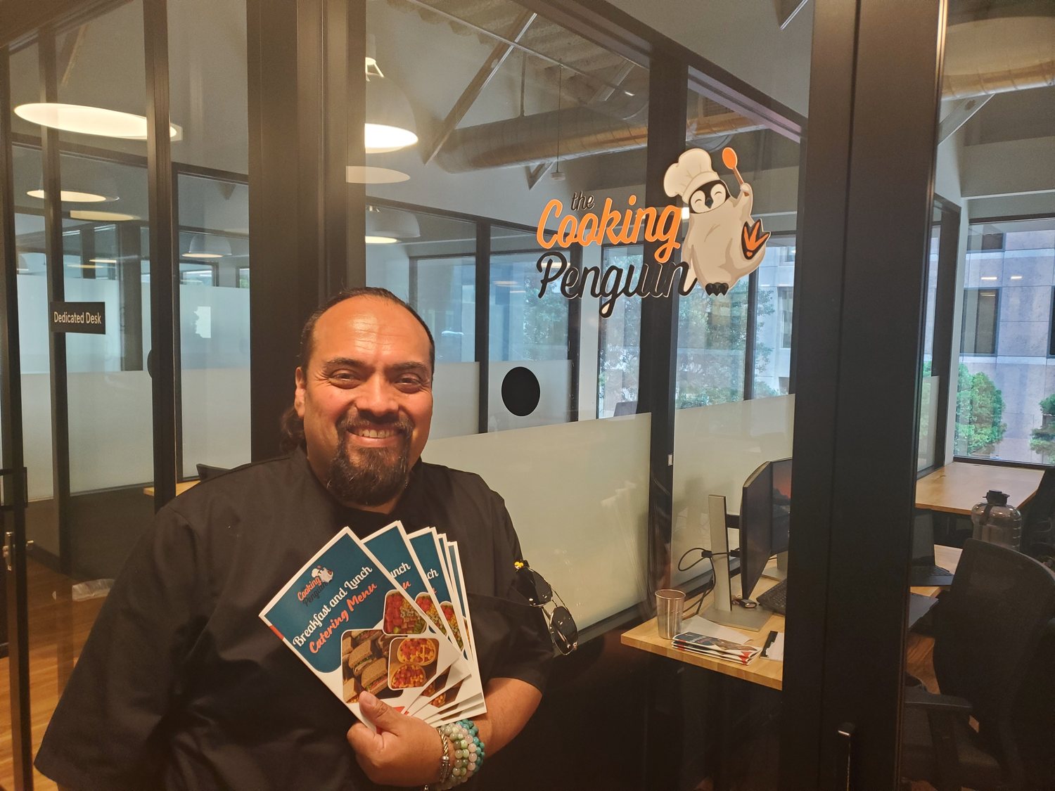 Chef Marco at our San Diego office
