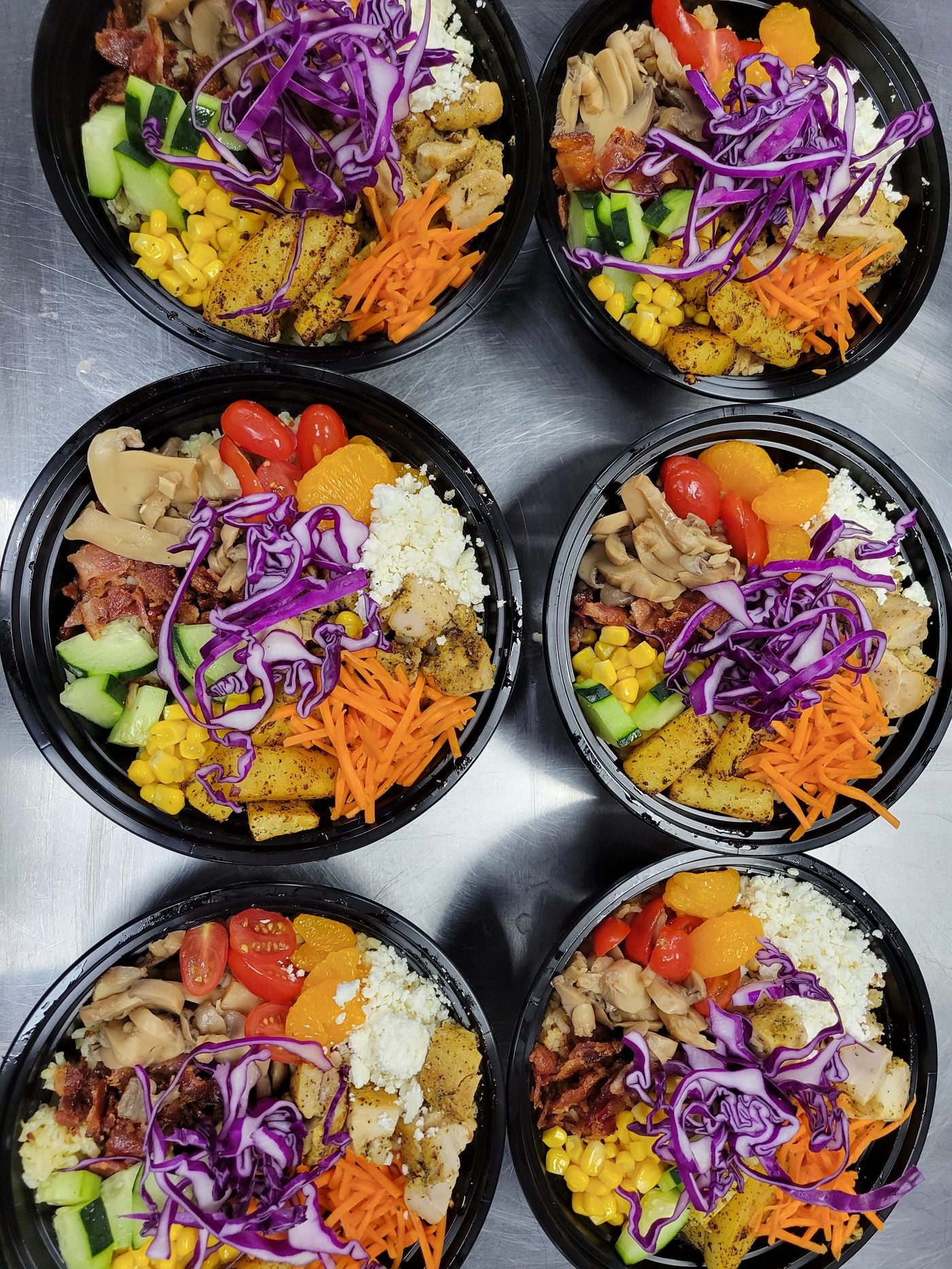 Individually packed power bowls